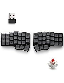 Amazon | YIVU CORNE V4 ワイヤレス スプリット メカニカル
